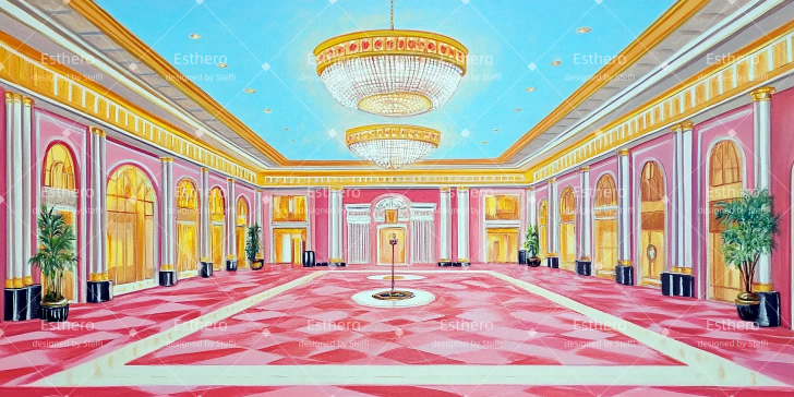 Toile de fond au Théâtre Auberge Rétro CSH511-T41