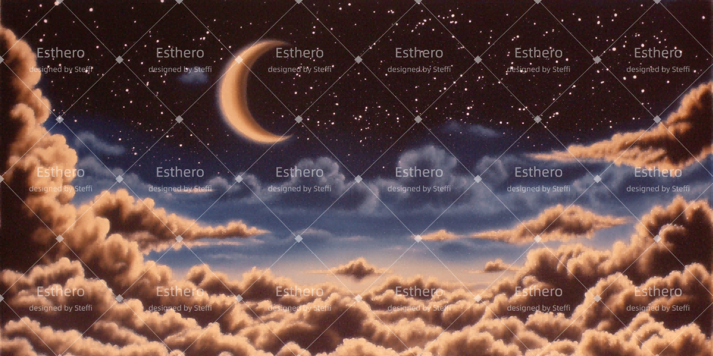 Fond de Scene Nuit De Lune CSH511-T5