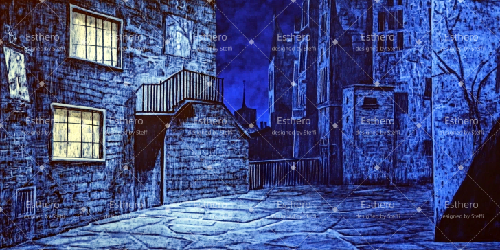 Toile de fond Theatre Maison Du Géant CSH511-T73