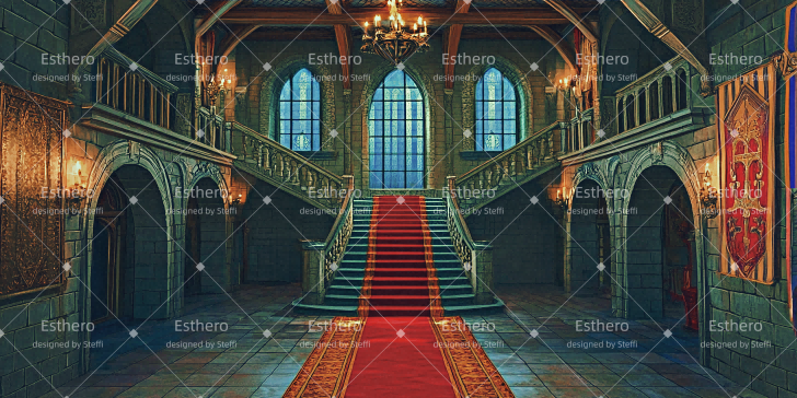 Fond de Scène Personnalisé Intérieur Du Palais CSH511-T74