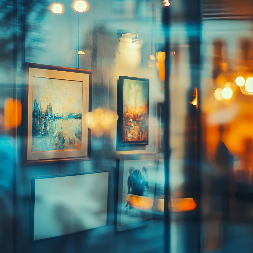 Toile de Fond Photo de Tête Reflet Galerie Lumineuse CSH57-13