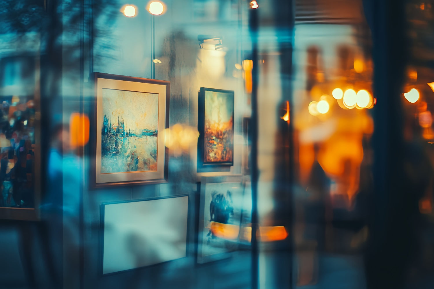 Toile de Fond Photo de Tête Reflet Galerie Lumineuse CSH57-13