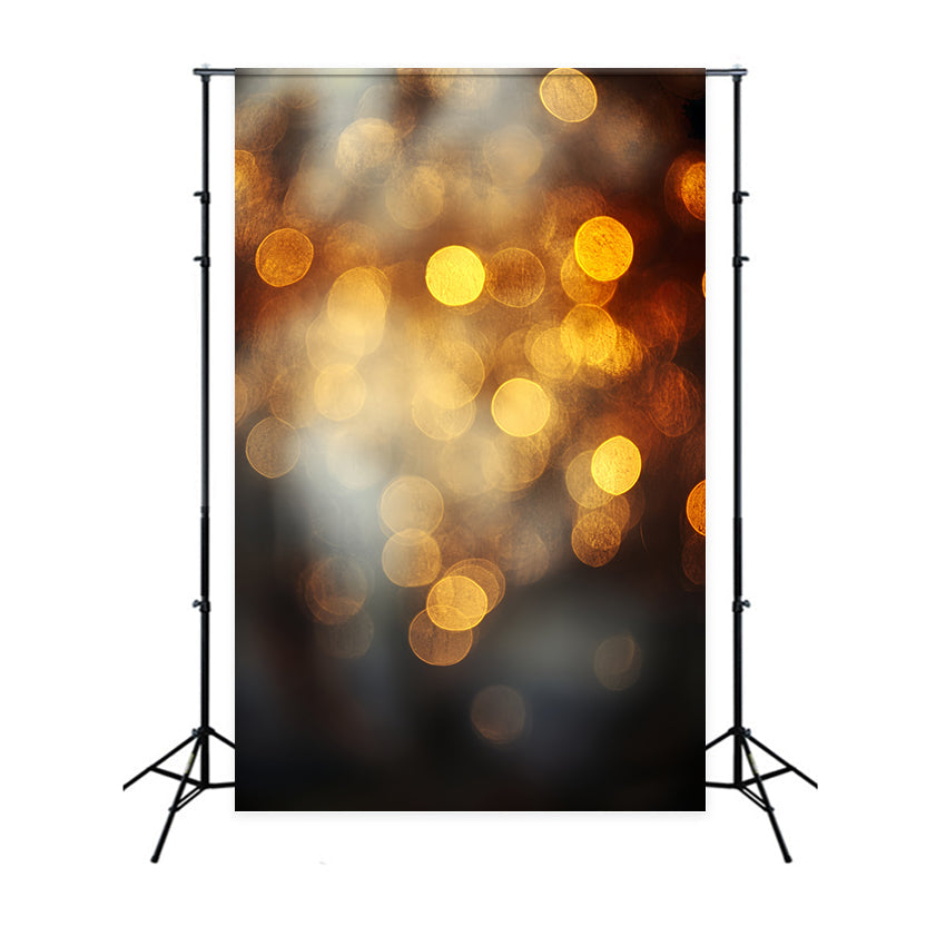 Toile de Fond Photo de Tête Cercle de Lumière Ambrée CSH57-20