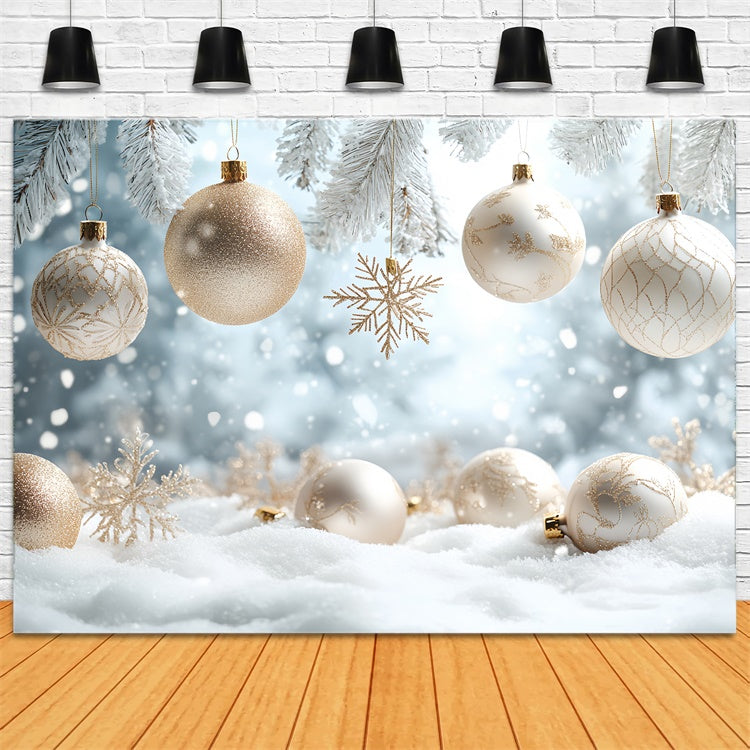 Toile de fond Hiver Éclat Élégant des Fêtes CSH57-214