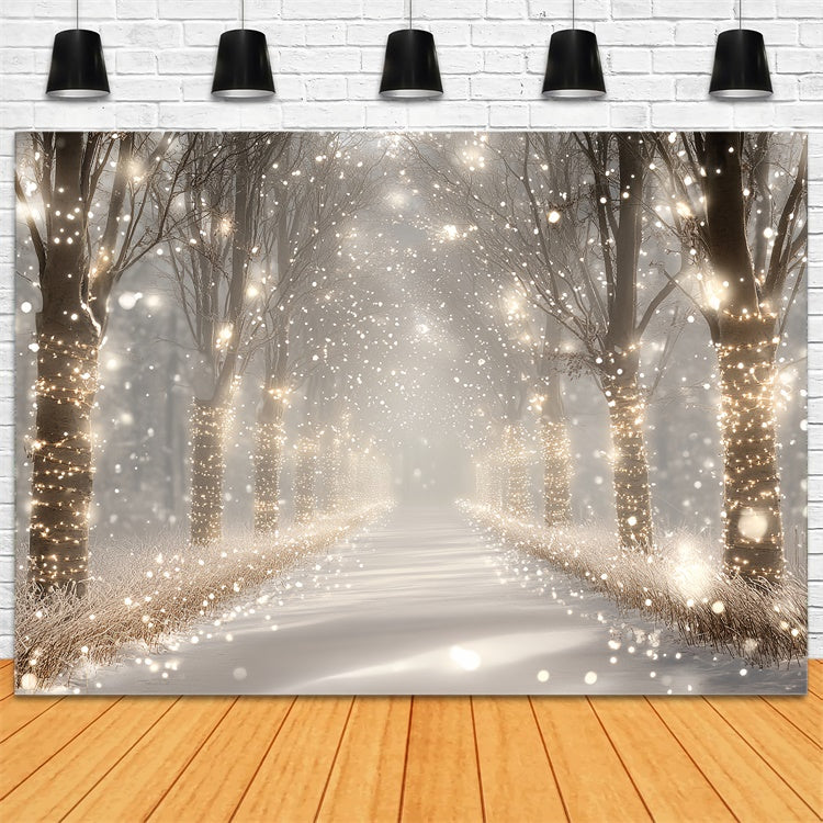 Toile de fond Hiver Bosquet Enchanté d’Hiver CSH57-226
