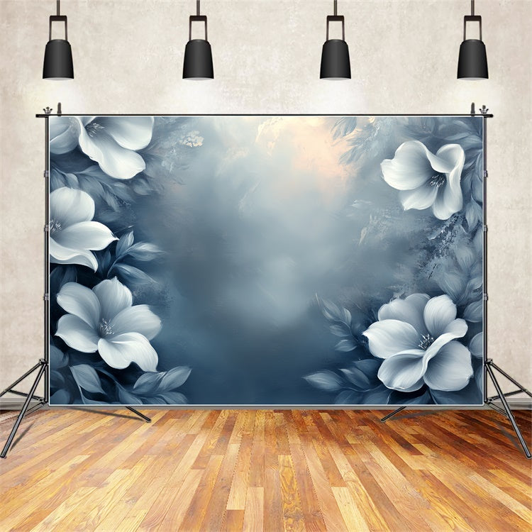 Toile de fond Photographie Beaux-Arts Rêve Pétales Bleues CSH57-257