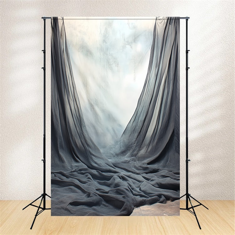 Toile de fond Beaux-Arts Voile Murmure Drapé Tissu CSH57-271