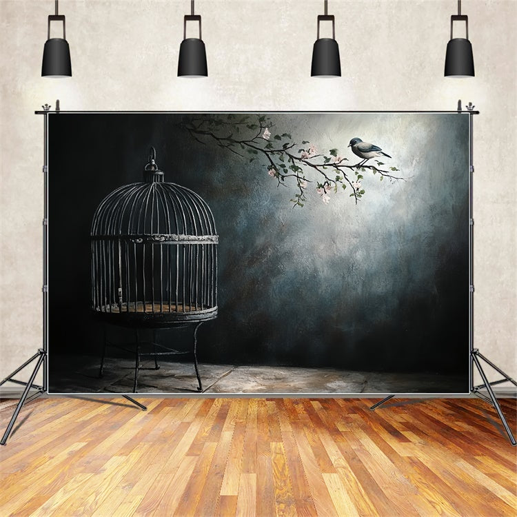 Toile de fond Photographie Beaux-Arts Jardin Cage Silencieuse CSH57-277