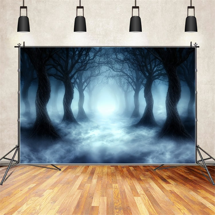 Toile de fond Photo Halloween Promenade Spectre Forêt CSH57-67