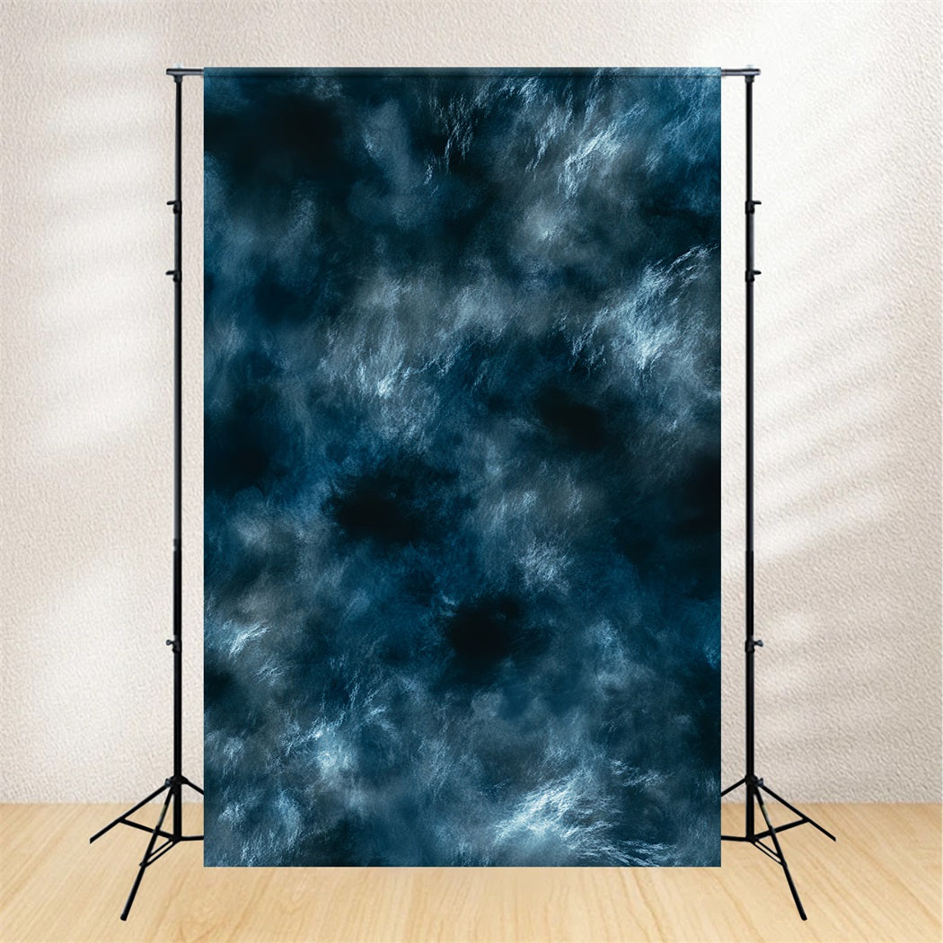 Toile de fond Abstrait Texture Orage Bleu Flux Photo CSH58-154