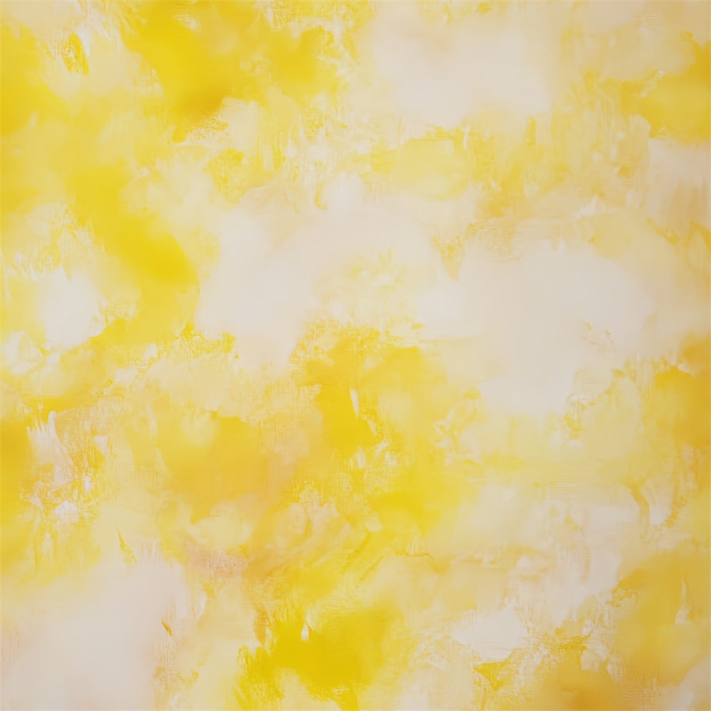 Toile de fond Abstrait Traits Nuage Jaune Doux CSH58-164