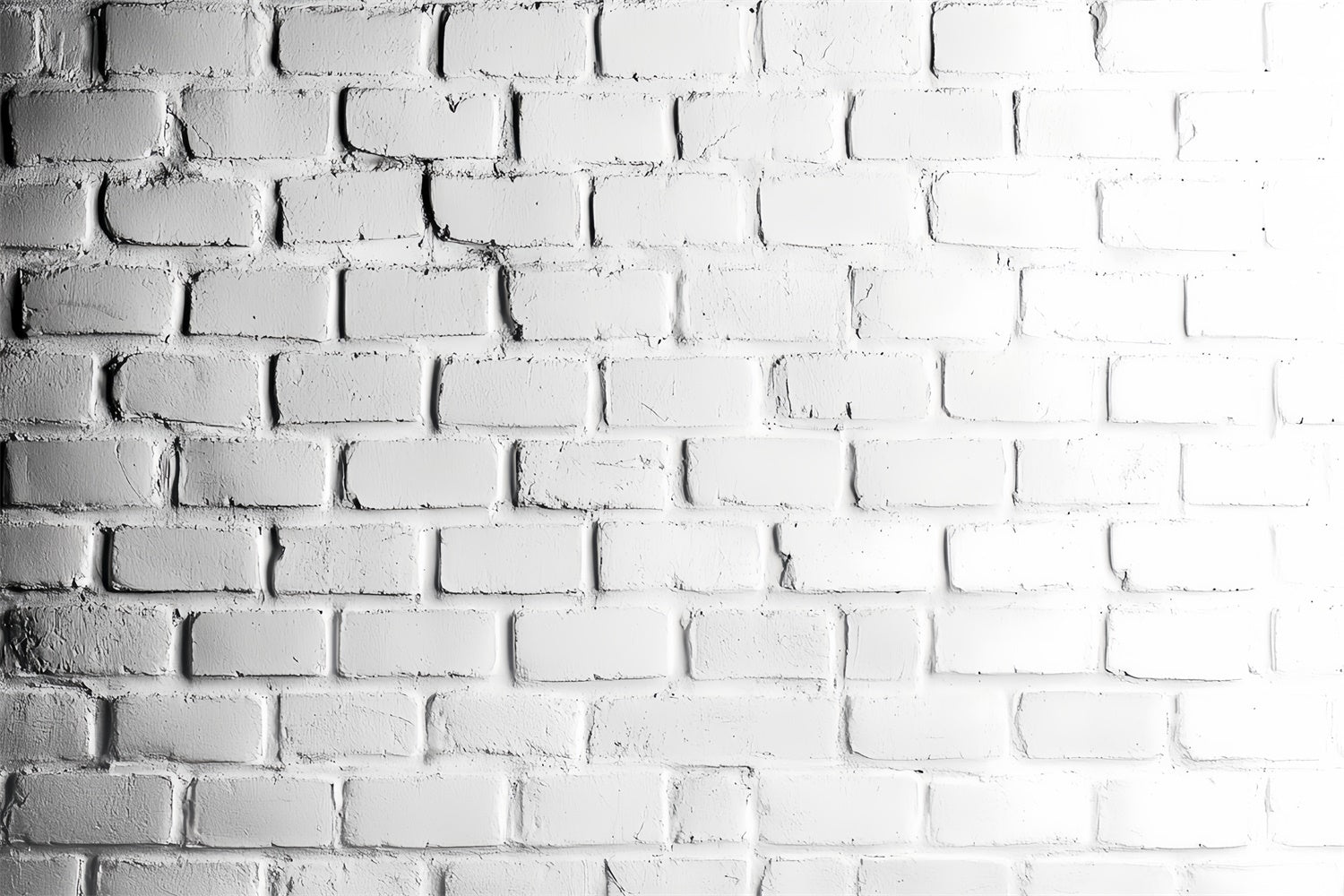Toile de fond Mur de Brique Blanche Studio Classique CSH6-154