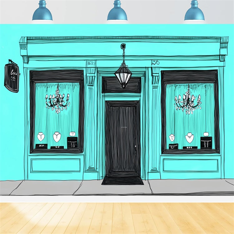 Toile de fond Cake Smash Style Boutique Esquissé CSH6-294