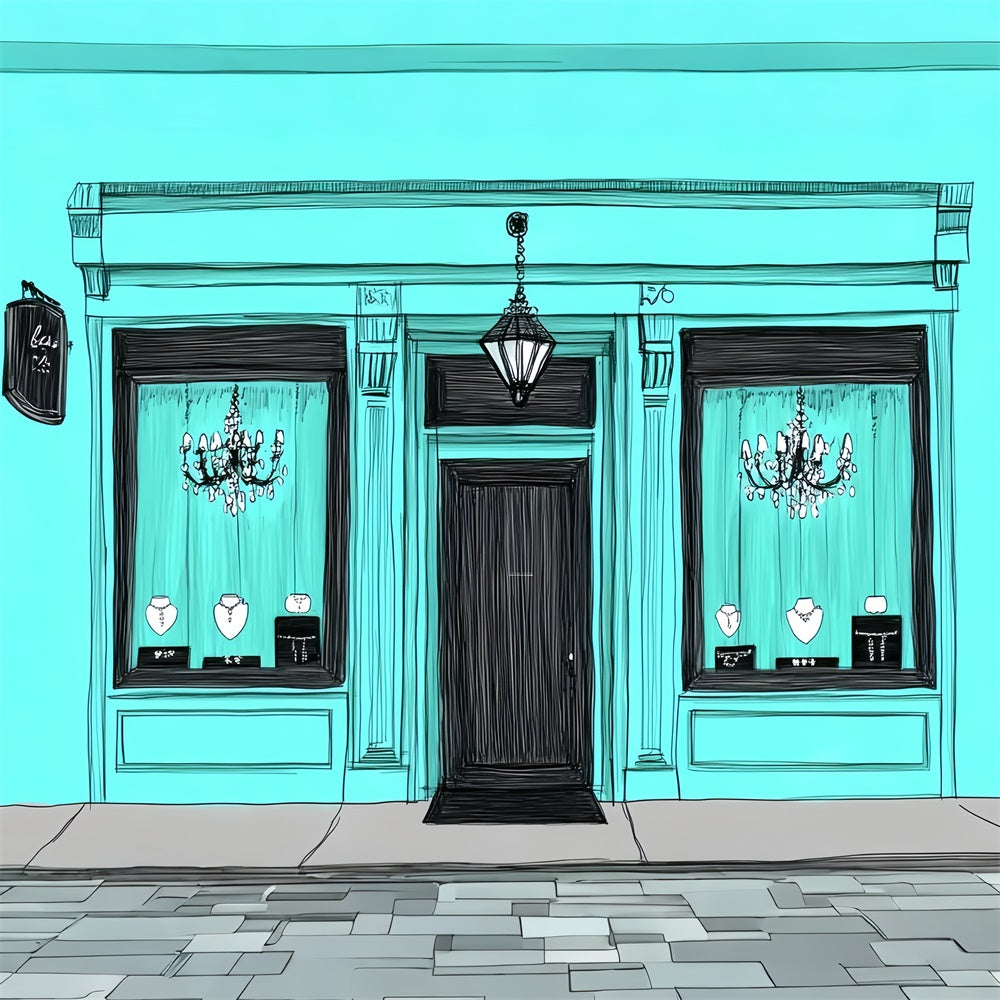 Toile de fond Cake Smash Style Boutique Esquissé CSH6-294