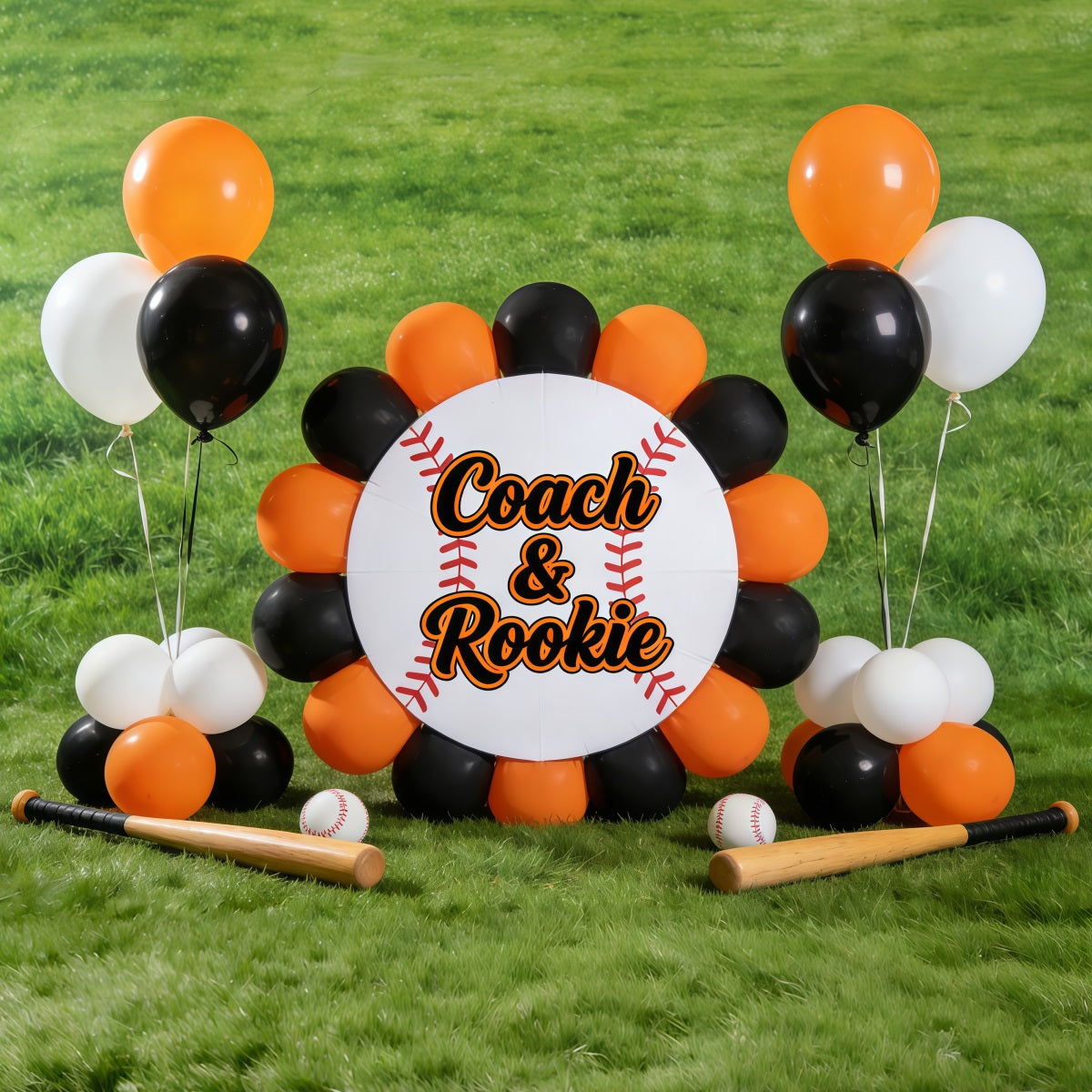 Toile de fond Photo Baseball Terrain Ballons Recrue Entraîneur CSH61-190