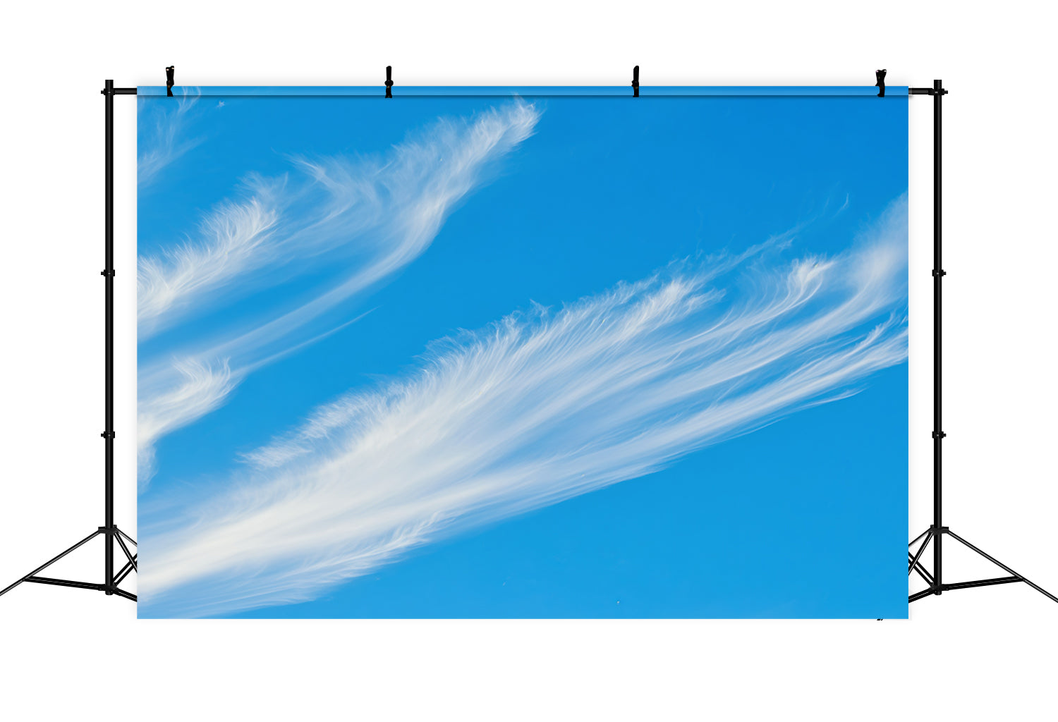 Toile de fond Photo Ciel Ciel Bleu Cirrus Légers CSH62-135