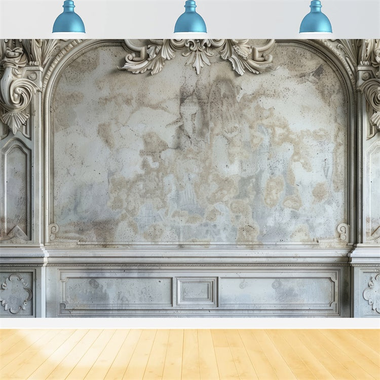 Toile de Fond pour la Fête des Mères Cadre Sculpté Mur Vintage GQ2-140