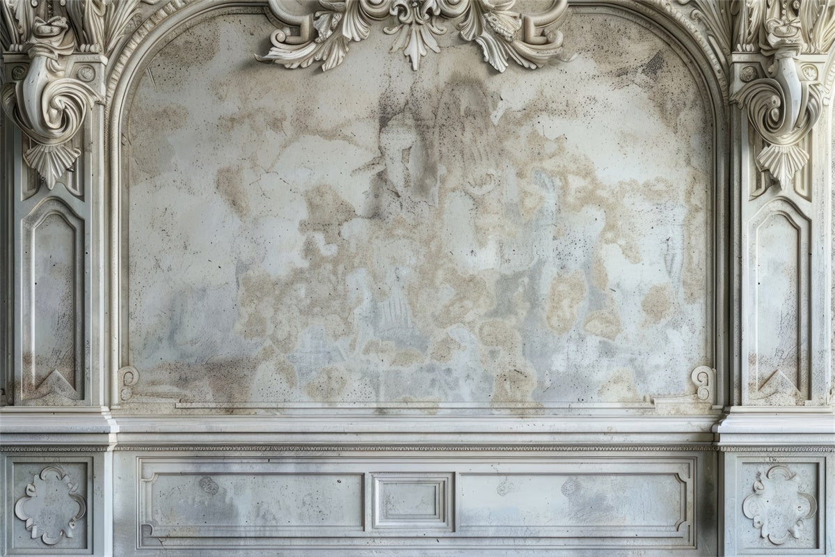 Toile de Fond pour la Fête des Mères Cadre Sculpté Mur Vintage GQ2-140