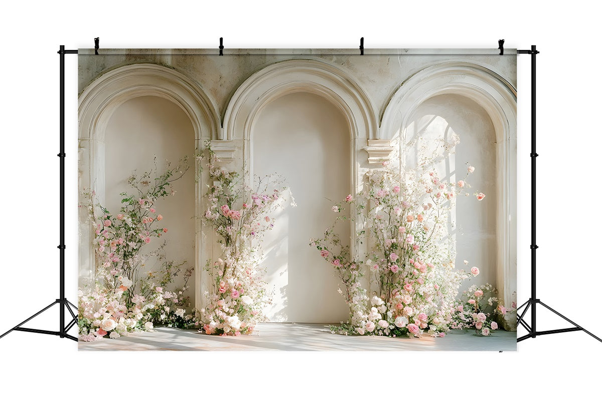 Toile de fond Fête des Mères Roses Roses Épanouies Archway GQ2-183