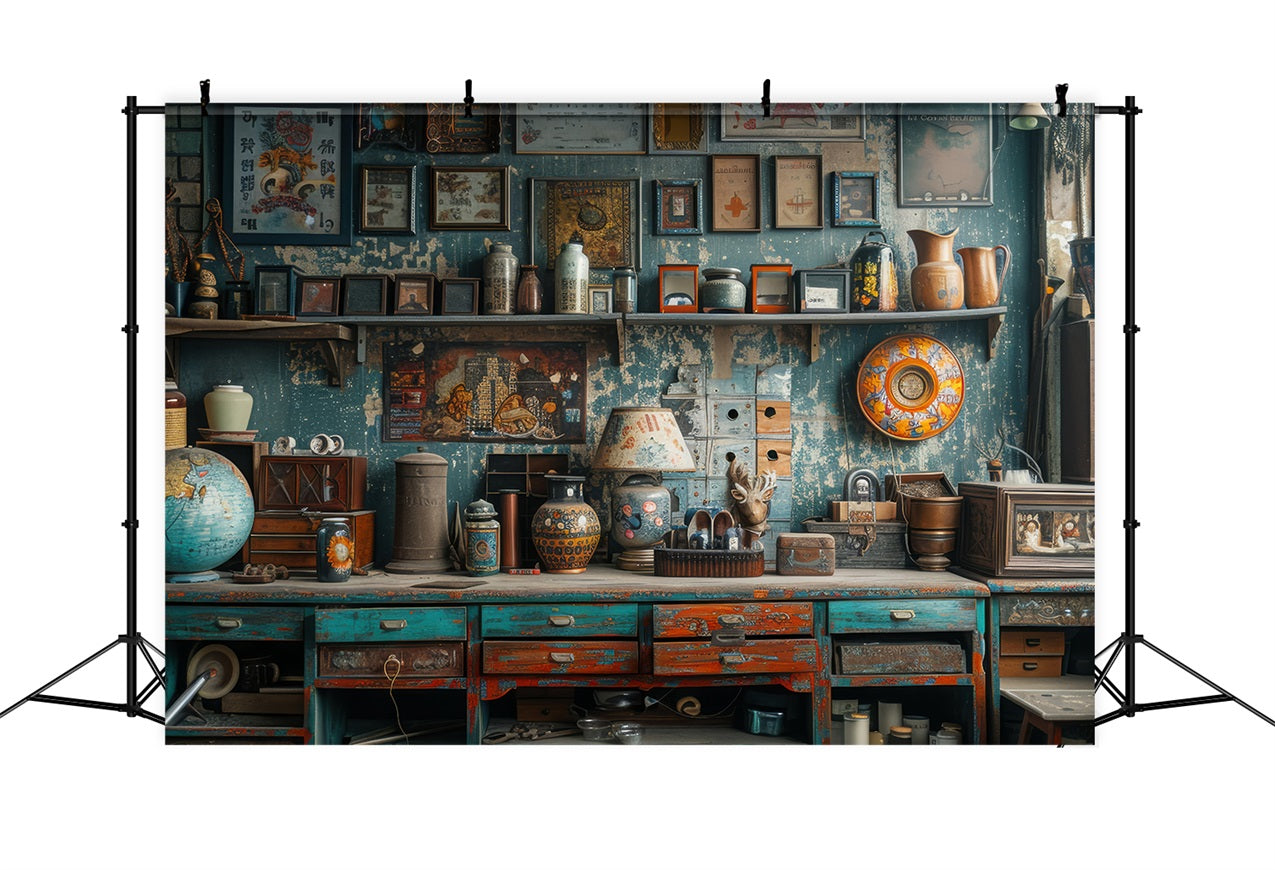 Toile de fond Pour Fête des Pères Objets de Collection Vintage GQ2-220