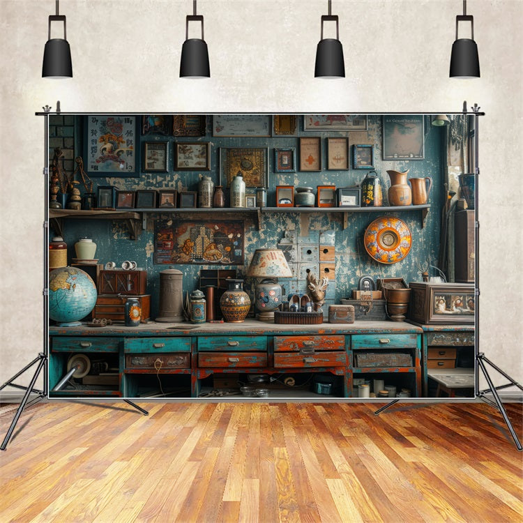 Toile de fond Pour Fête des Pères Objets de Collection Vintage GQ2-220