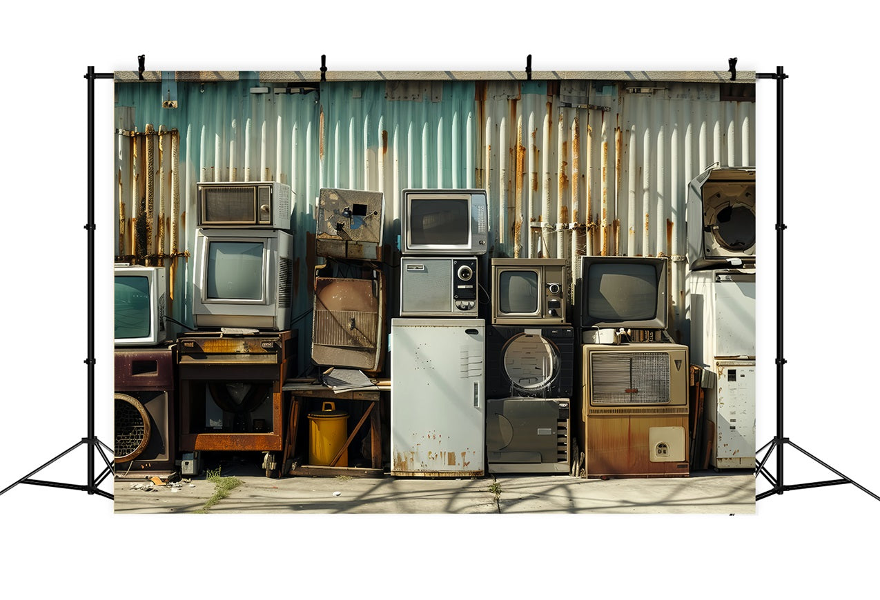 Toile de fond Fête des Pères Idées Mur Électronique Rouillé GQ2-223