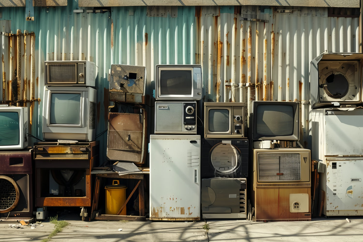 Toile de fond Fête des Pères Idées Mur Électronique Rouillé GQ2-223