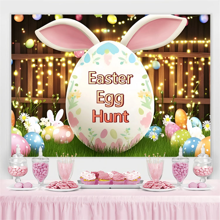 Toile de fond Studio Photo Pâques Chasse aux Œufs Festive Lumineuse Personnalisée GQ3-208