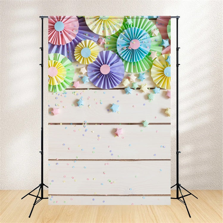 Toile de fond Bois Pastel Célébration GQ4-101