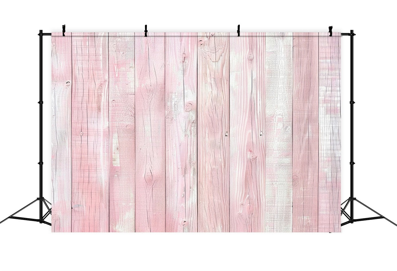 Toile de fond Bois Rustique Rose Vintage Délavé GQ4-106