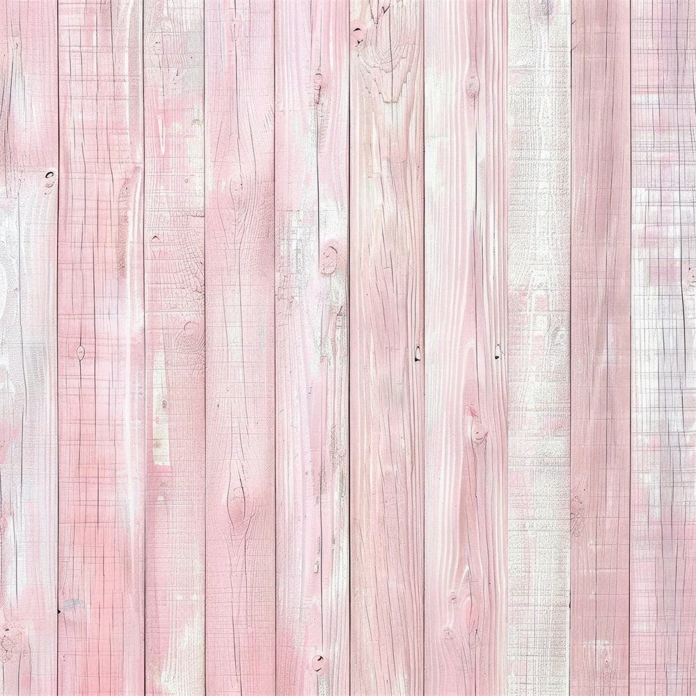Toile de fond Bois Rustique Rose Vintage Délavé GQ4-106