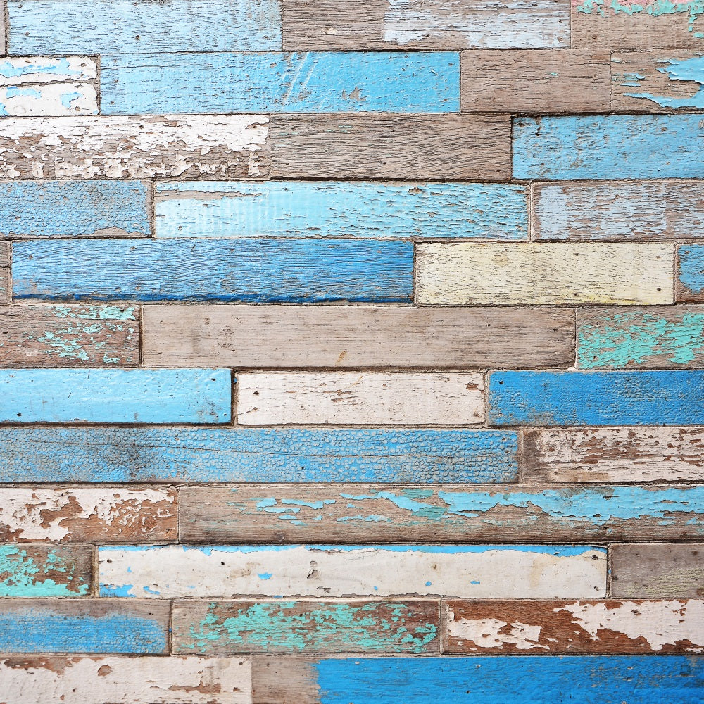 Toile de fond Bois Peint Style Côtier GQ4-126