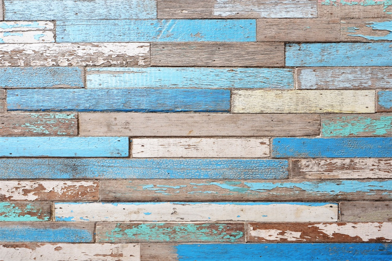 Toile de fond Bois Peint Style Côtier GQ4-126