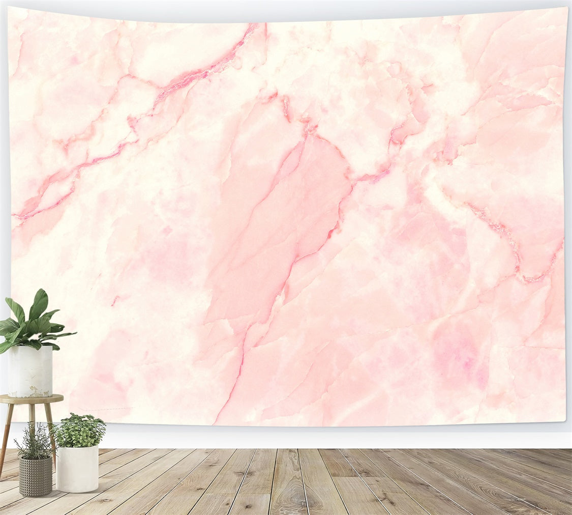 Toile de fond Marbre Rose Élégant Rose Pâle Photographie GQ4-139