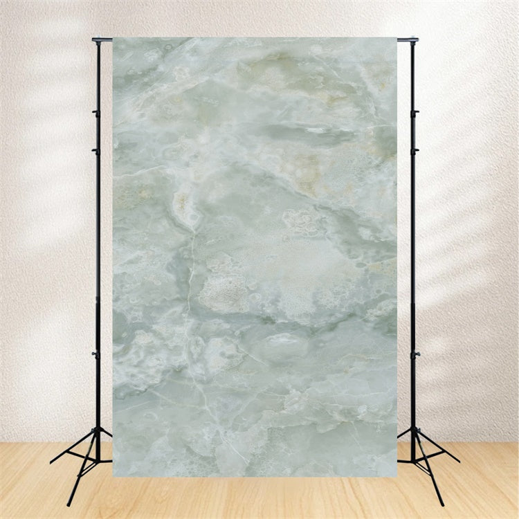 Toile de fond Marbre Photographie Vert Naturel Brumeux GQ4-149
