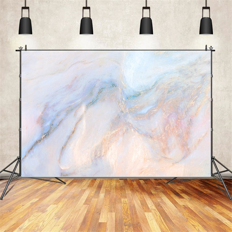 Toile de fond Photographie Marbre Tourbillon Pastel Veines Rêveuses GQ4-157