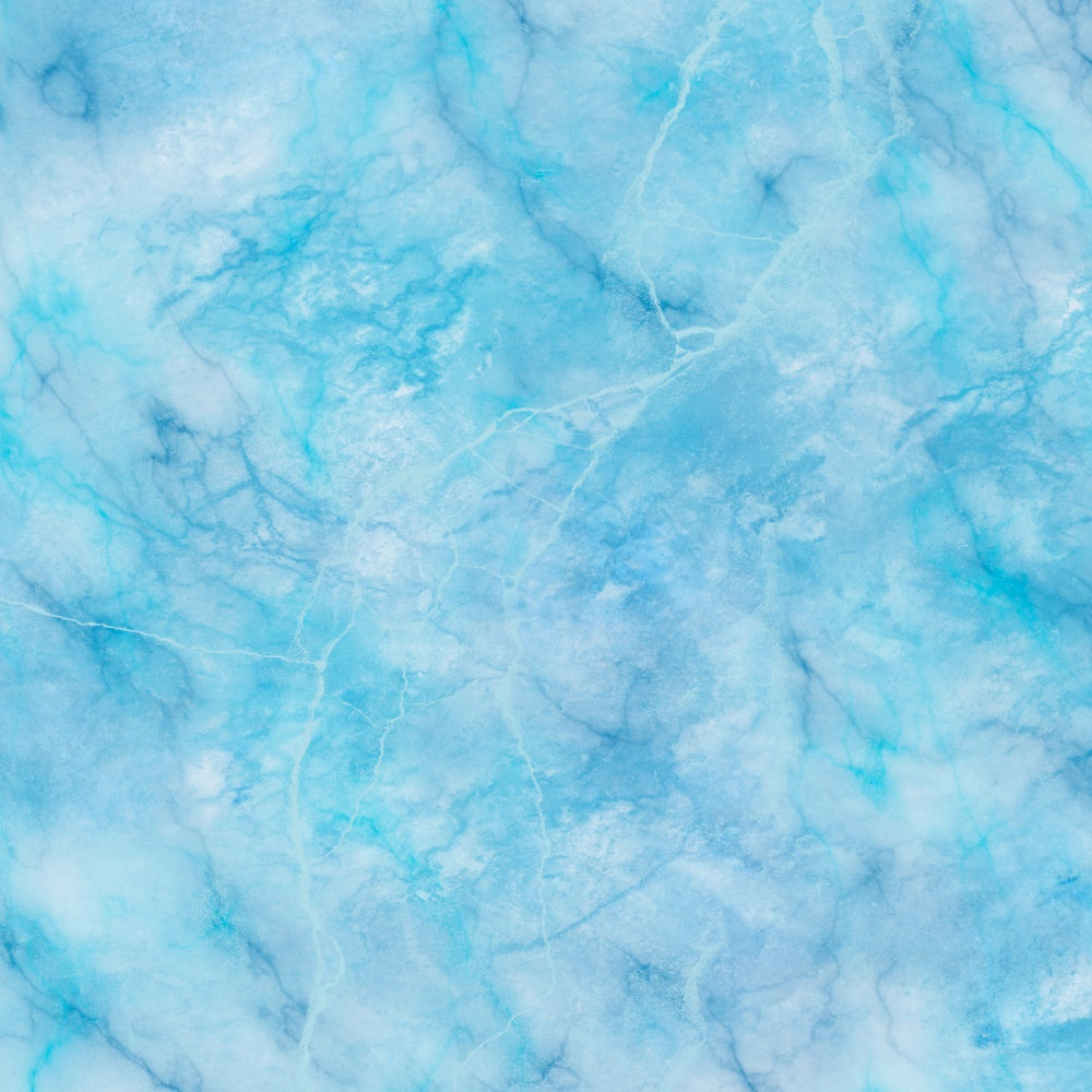 Toile de fond Marbre Bleu Océan Gelé Marbre Bleu GQ4-158