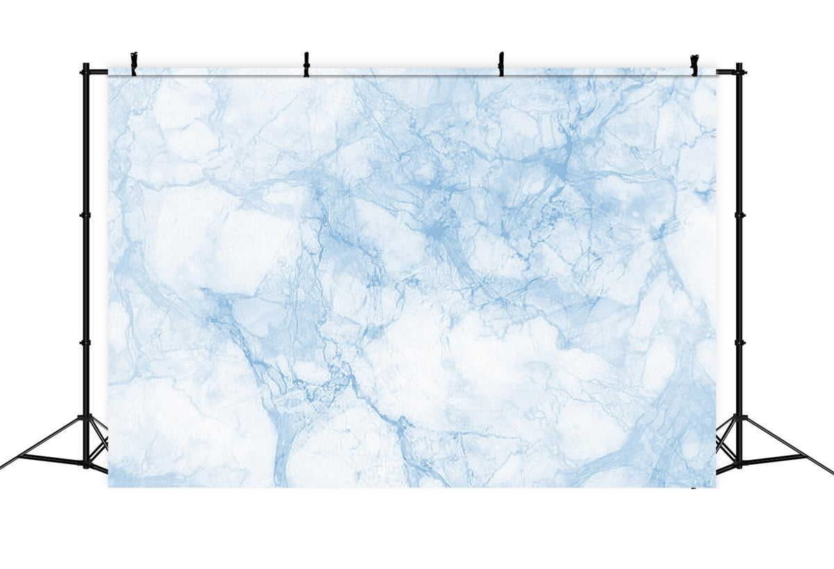 Toile de fond Marbre Bleu Veines Bleues de Glace Cristalline GQ4-160
