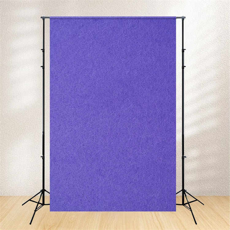 Toile de Fond Photo de Tête Professionnelle Texture Feutrée Violette GQ4-199