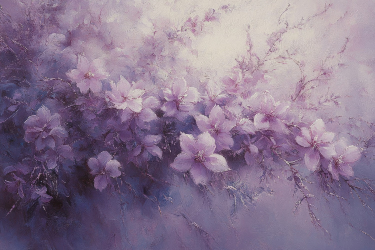 Toile de fond Violettes Artistiques Floraison Photographie GQ4-26