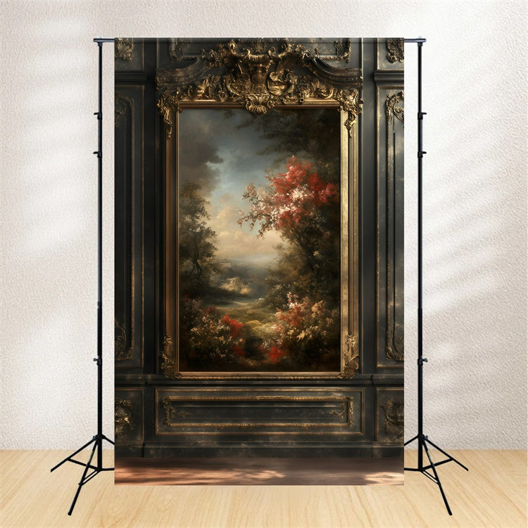 Toile de fond Antique Mur Peint Jardin Classique Photo Vintage GQ4-347