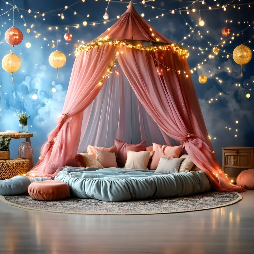 Toile de fond Carnaval Ciel Nuageux Dôme Lumineux GQ5-133