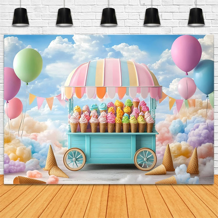 Toile de fond Photographie Nouveau-né Voiturenaval Glace GQ5-139