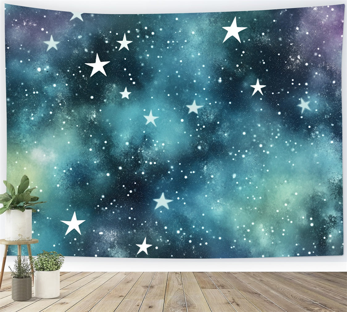 Toile de fond Nuit Étoilée Galaxie Mystique Étoile GQ5-54