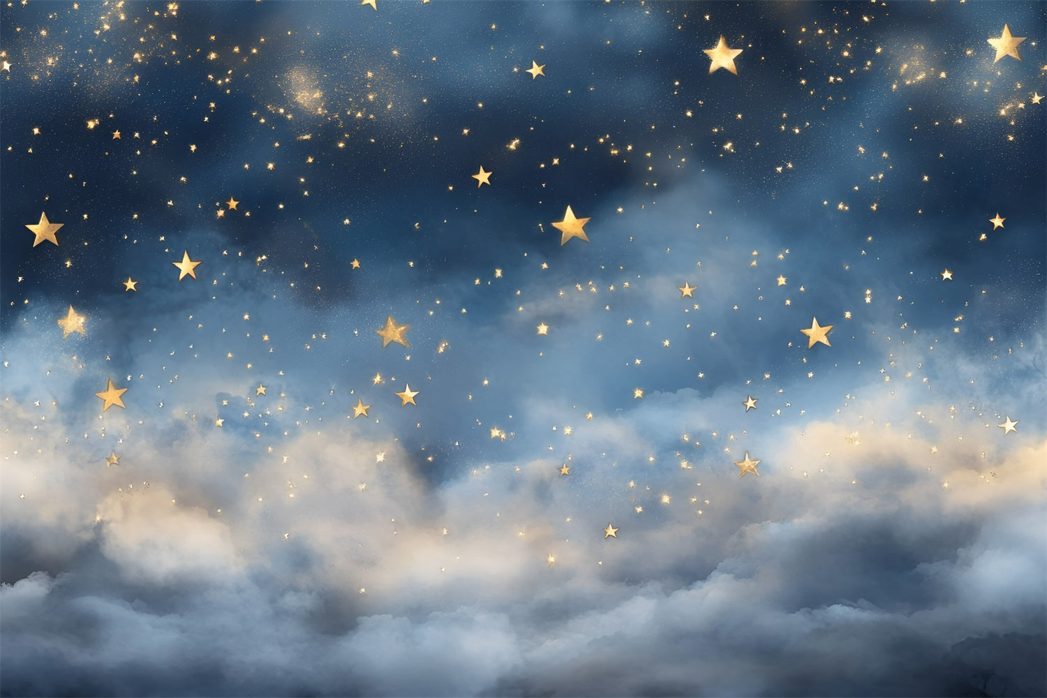 Toile de fond Ciel Étoilé Étoiles Lumineuses Ciel de Rêve GQ5-57