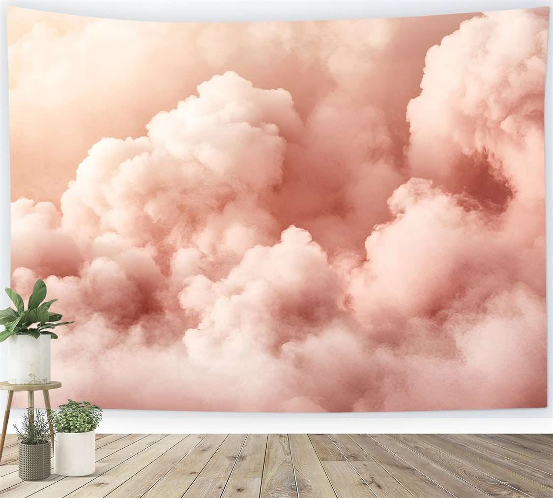 Toile de fond Photo Nuages Dérive Douce Nuage GQ57-119