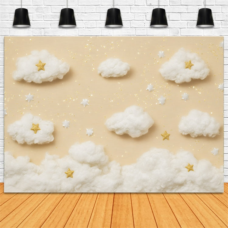 Toile de fond Photo Nuages Étoile Douce Nuage GQ57-123