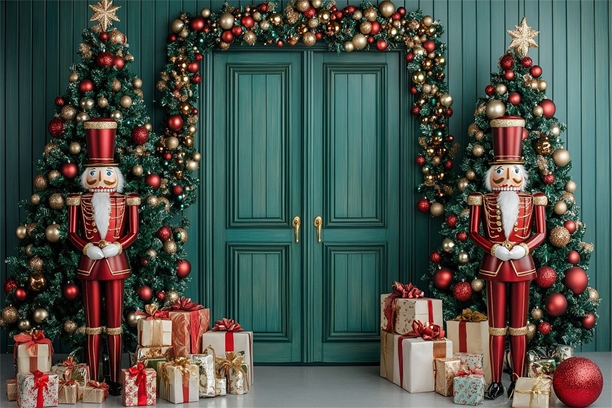 Toile de fond Noël Entrée Gardée Casse-Noisette GQ57-29