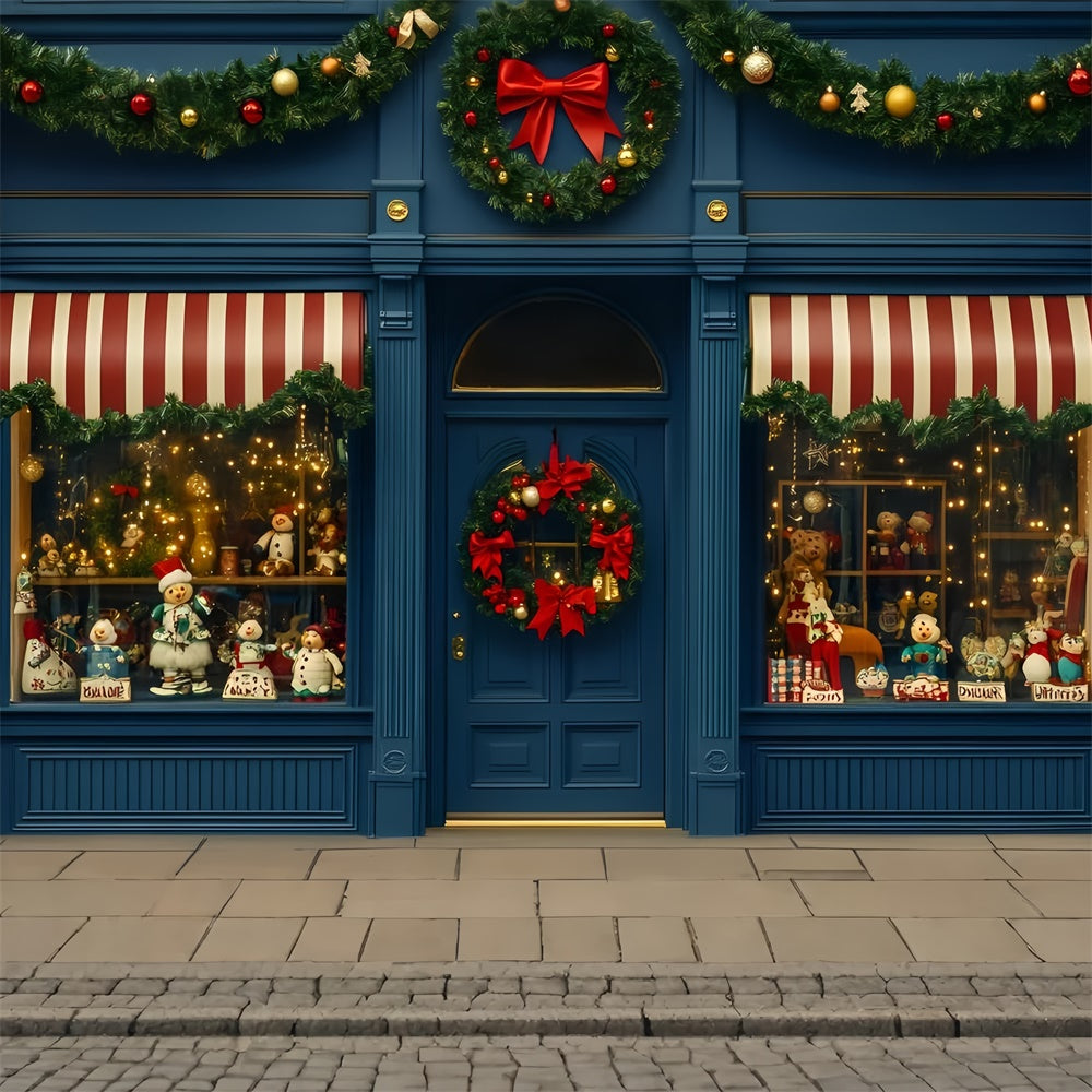 Toile de fond Noël Boutique Vintage de Noël GQ57-7
