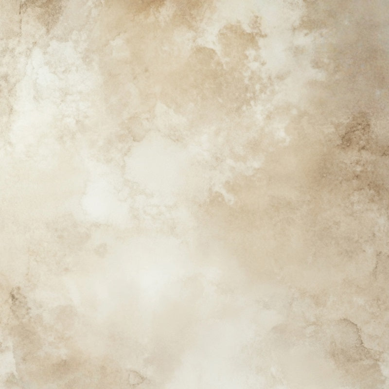 Fond Photo Portrait Texture Aquarelle Nuageuse Beige Douce GQ58-105